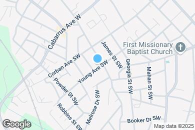 Map image of the property - 202 Young Ave SW