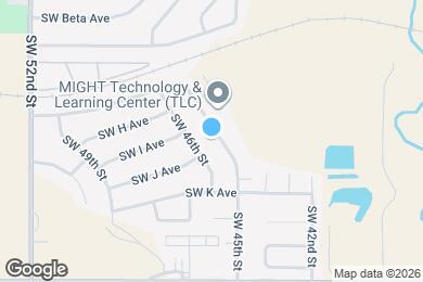Map image of the property - 723 SW 45th St