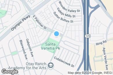 Map image of the property - Contessa at Otay Ranch