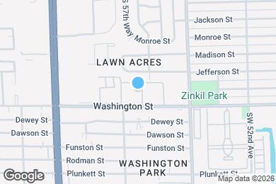 Map image of the property - 5821 Washington St