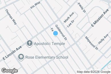 Map image of the property - 909 Fern St