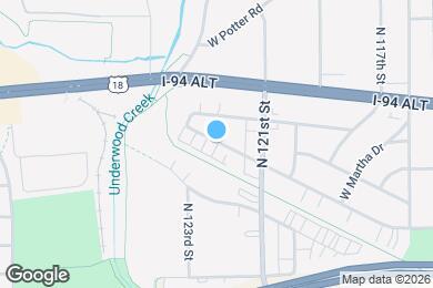 Map image of the property - 12233 W Dearbourn Ave