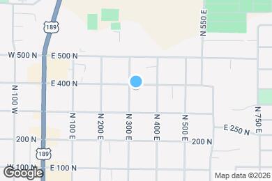 Map image of the property - 390 N 300 E