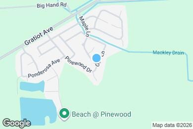 Map image of the property - 726 Oak Ln