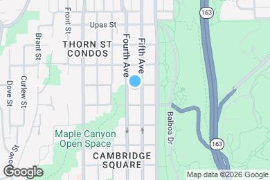 Map image of the property - 475 Redwood St
