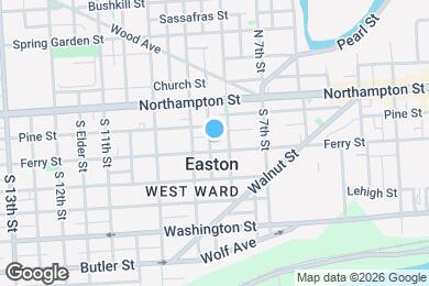Map image of the property - Ferry Street Flats