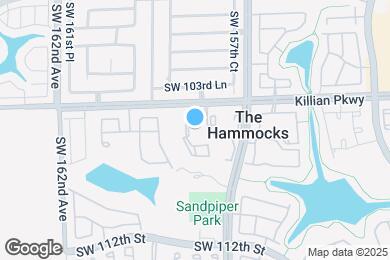 Map image of the property - 10521 SW 158th Ct