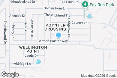 Map image of the property - 4004 German Pointer Way