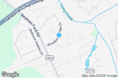 Map image of the property - 8400 Woodford Bridge Dr