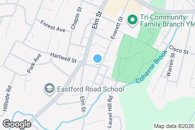 Map image of the property - 176 Everett St