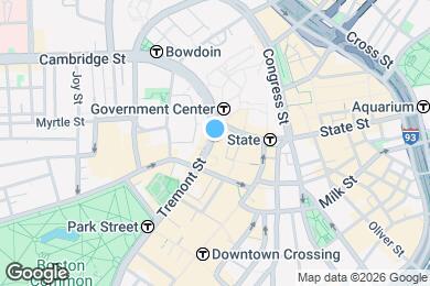 Map image of the property - 24 Tremont St