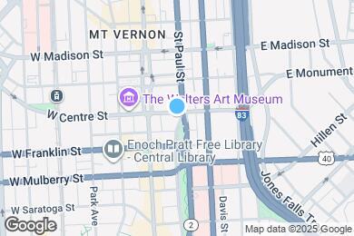 Map image of the property - 526 St Paul St