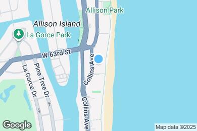 Map image of the property - 6039 Collins Ave
