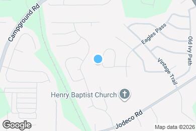 Map image of the property - 1331 Vine Cir