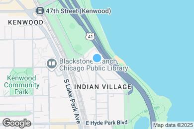 Map image of the property - 4800 S Chicago Beach Dr