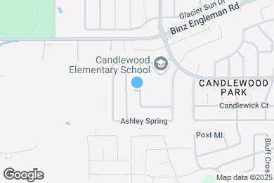 Map image of the property - 3635 Candlehill