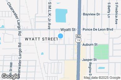 Map image of the property - 1735 S Washington Ave
