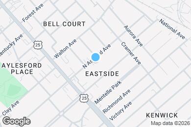 Map image of the property - 150 N Ashland Ave