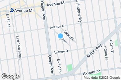 Map image of the property - 1512 E 22nd St