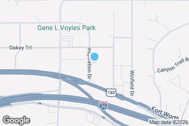 Map image of the property - Birchway Hudson Oaks