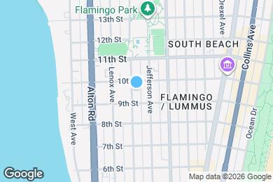 Map image of the property - 937 Michigan Ave