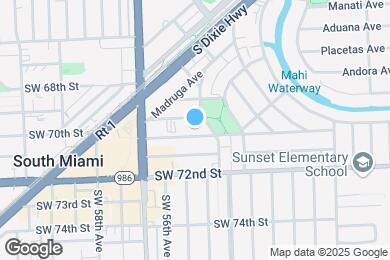 Map image of the property - The Standard at Coral Gables-Student Housing