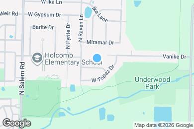 Map image of the property - 2962 W Tiger Eye Dr