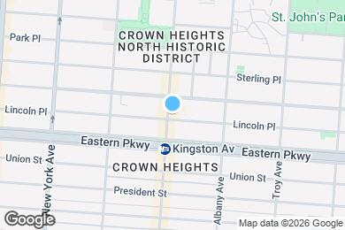 Map image of the property - 269 Kingston Ave
