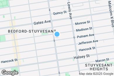 Map image of the property - 579 Putnam Ave