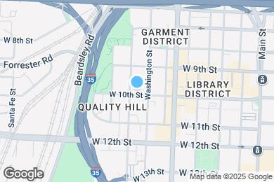 Map image of the property - 524 W 10th St