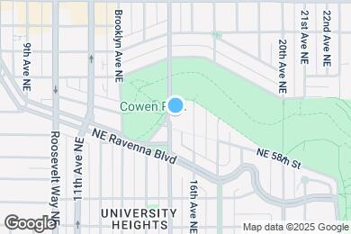 Map image of the property - 5808 15th Ave NE