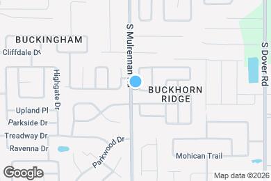 Map image of the property - 4432 Brandon Ridge Dr
