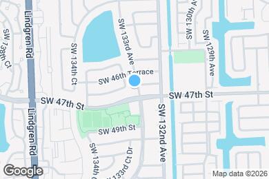 Map image of the property - 4670 SW 133rd Ave