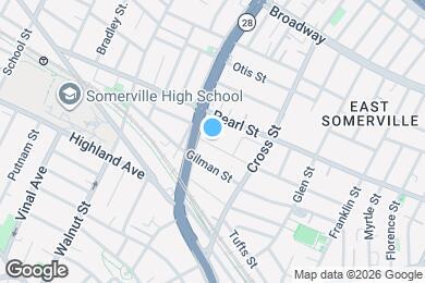 Map image of the property - 95 Flint St