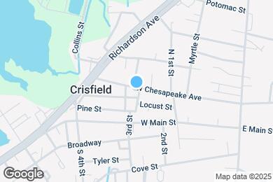 Map image of the property - 301 W Chesapeake Ave