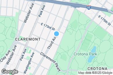Map image of the property - 3952 Third Ave