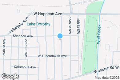 Map image of the property - 158 16th St NW