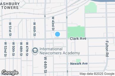 Map image of the property - 4206 Clark Ave