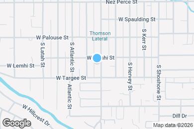 Map image of the property - 2111 S Owyhee St