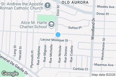 Map image of the property - 5400 Lacour Monique St