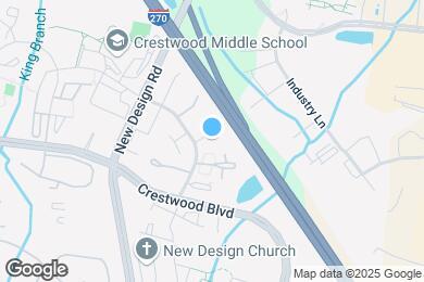 Map image of the property - 5815 Whitfield Ct
