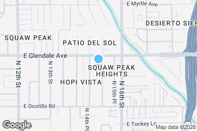 Map image of the property - 6836 N 15th St