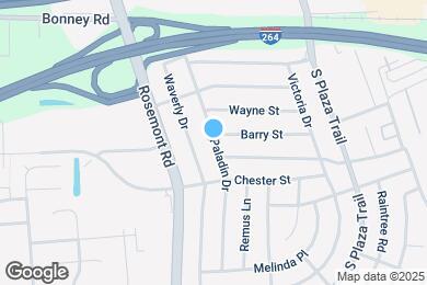 Map image of the property - 937 Welch Cir