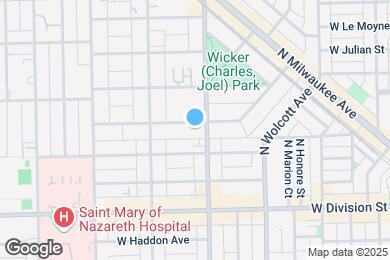 Map image of the property - 2013 W Evergreen Ave