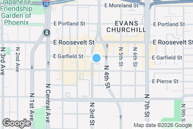 Map image of the property - 811 N 3rd St