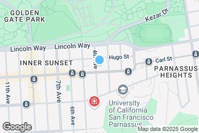 Map image of the property - 1280 4th Ave