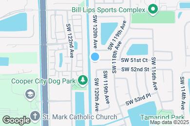 Map image of the property - 11998 SW 51st Ct