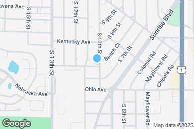 Map image of the property - 1219 S 10th St