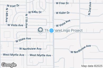 Map image of the property - 7340 N 7th Ave