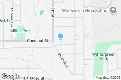 Map image of the property - 426 Oakwood Ave
